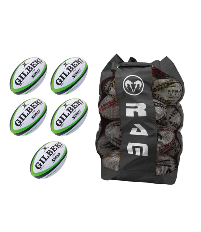 Gilbert 5x Sirius ball bundel in draagtas