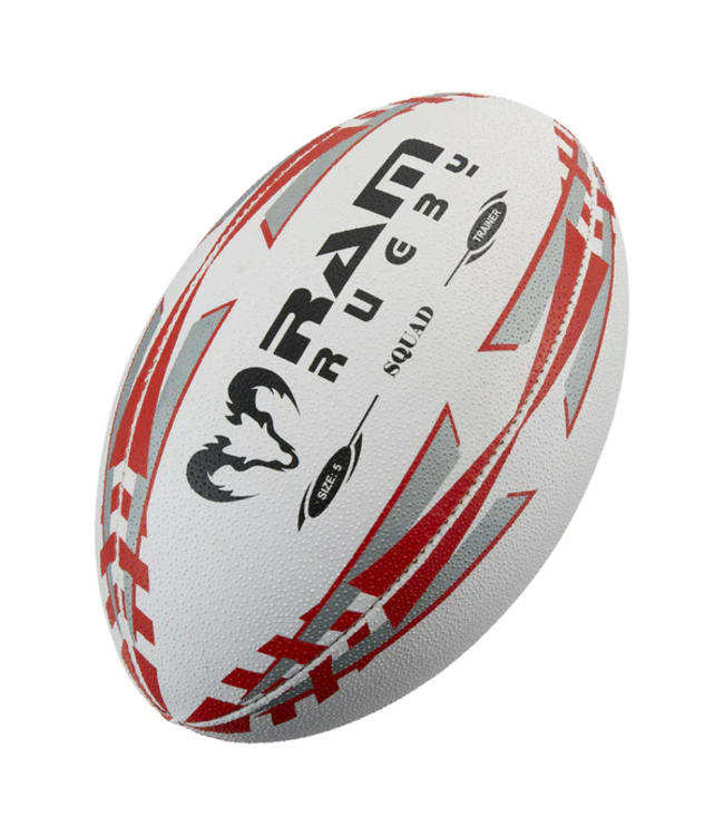 RAM Rugby Squad Trainer Bal Bundel - 30 x ballen en 2x tassens