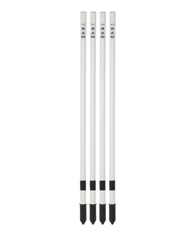 RAM Rugby 4x Sicherheits-Eckflaggen - 183x3cm