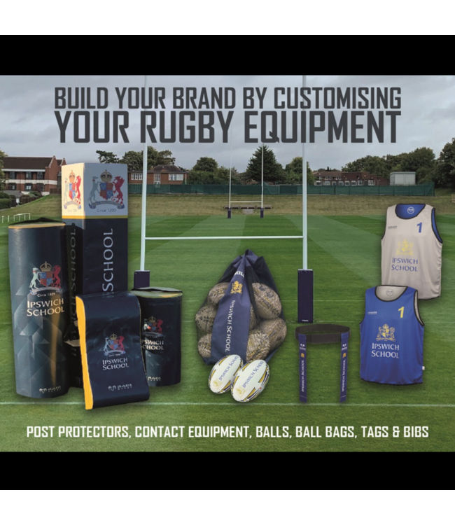 RAM Rugby Custom Tackle Bag Hit Shield - 4 bis 6 Wochen Lieferzeit