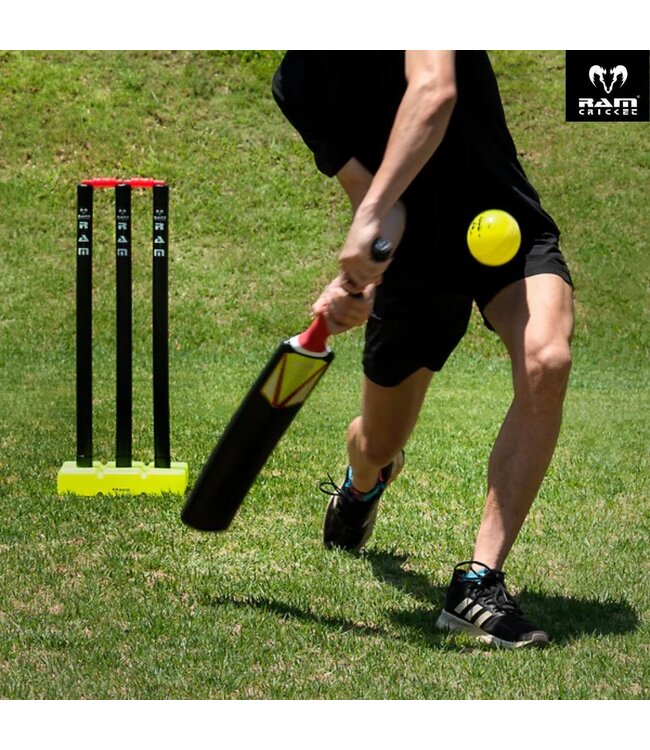 RAM Cricket Kunststof Cricket Set -  Junior