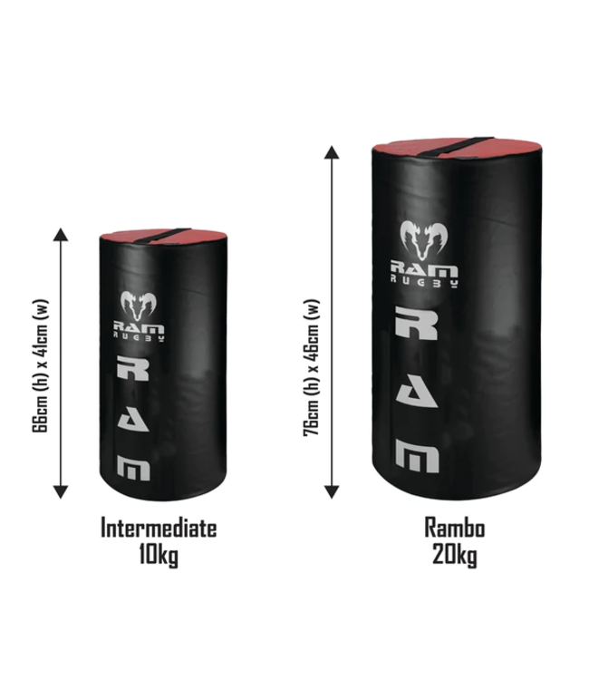 RAM Rugby Verzwaarde Half-Tackle Bags, Jeugd of Rambo