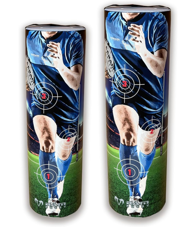 RAM Rugby Target Design Tackle Bag – Made in UK – PVC in Industriequalität und dreifach genähte Nähte – unverzichtbare Rugby-Trainingsausrüstung