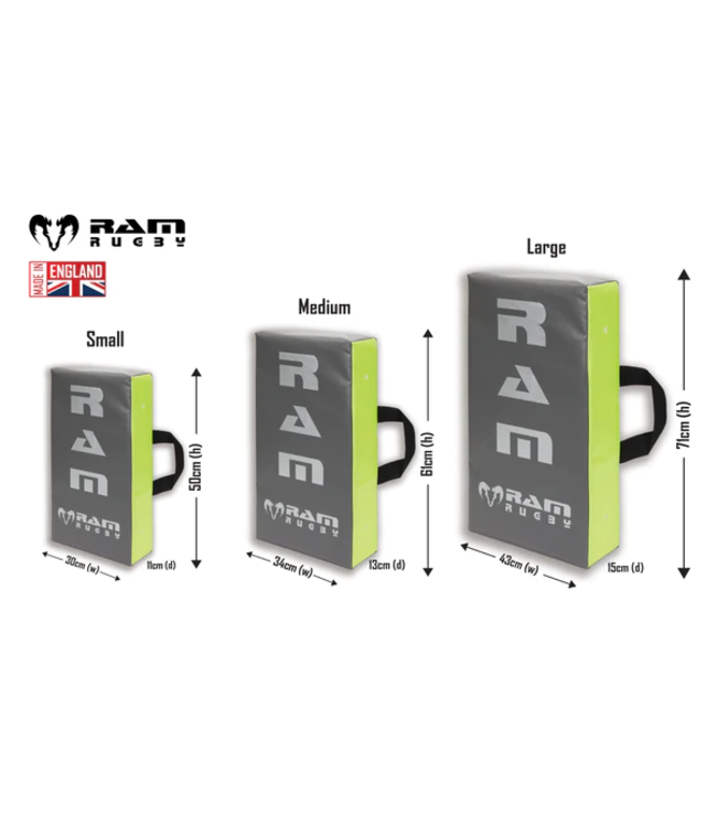 RAM Rugby Flat Hit Shield