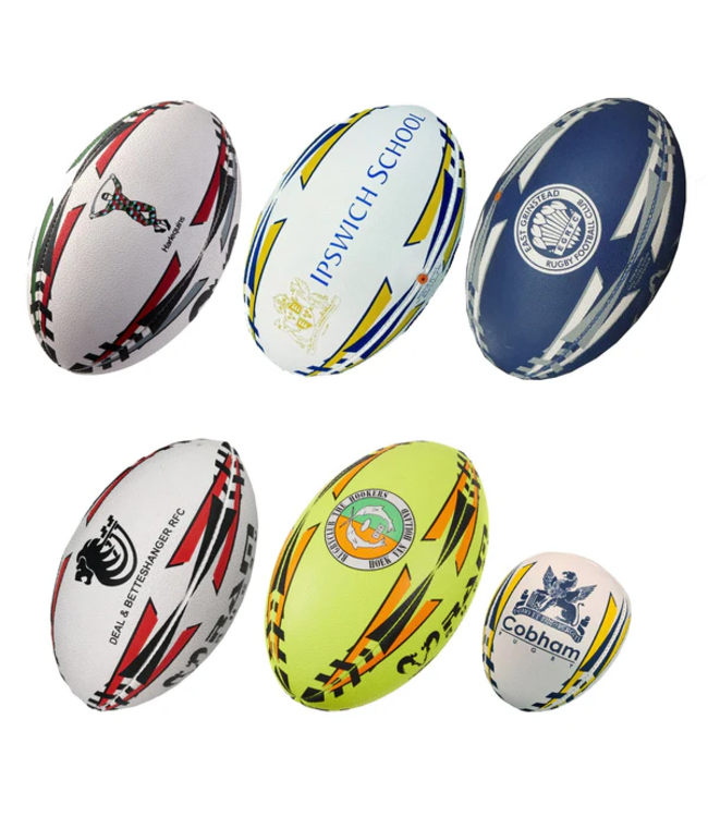 RAM Rugby Ram Rugbybälle mit Sonderaufdruck, Ihrem Logo!