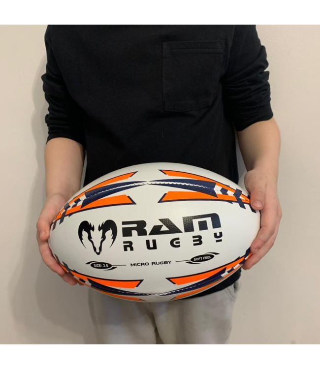 RAM Rugby Micro Soft Feel Rugby Ball