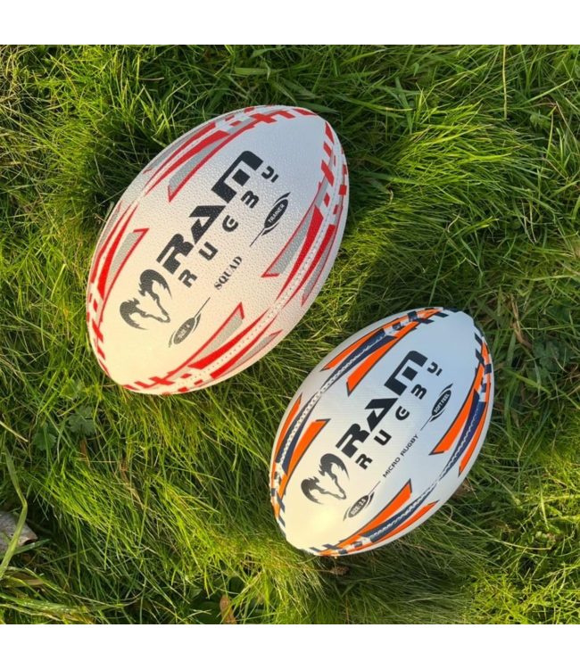 RAM Rugby Micro Soft Feel Rugby Ball