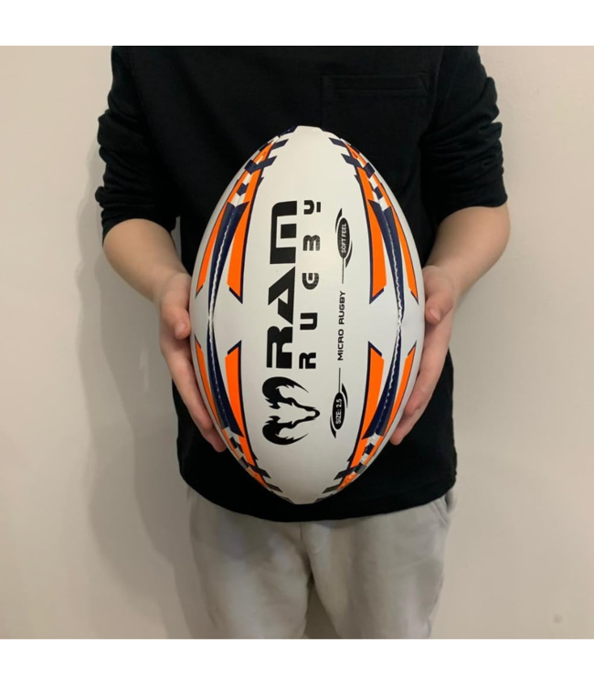 RAM Rugby Micro Soft Feel Rugby Ball