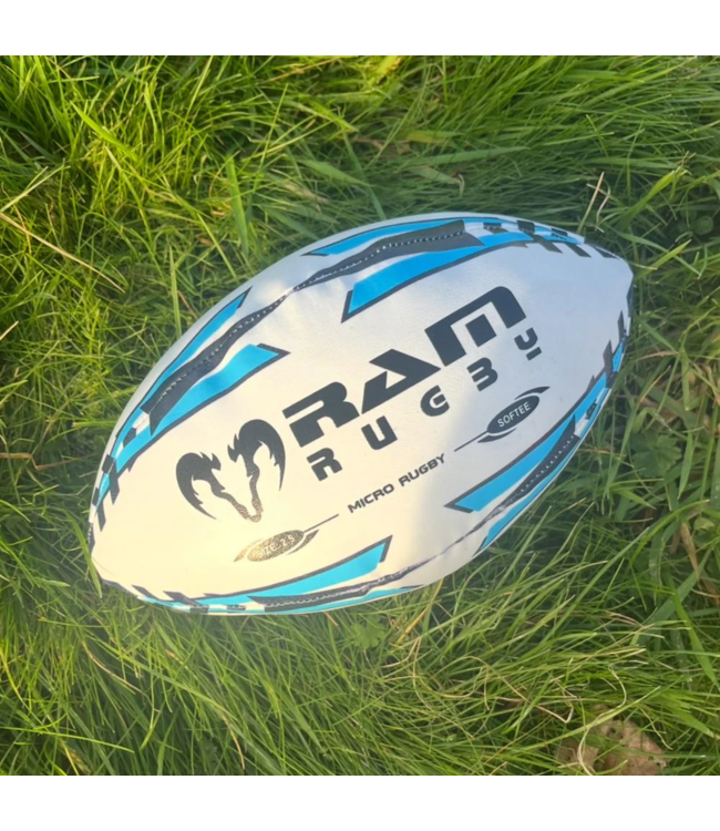 RAM Rugby Micro Softee Rugbyball (Größe 2,5)