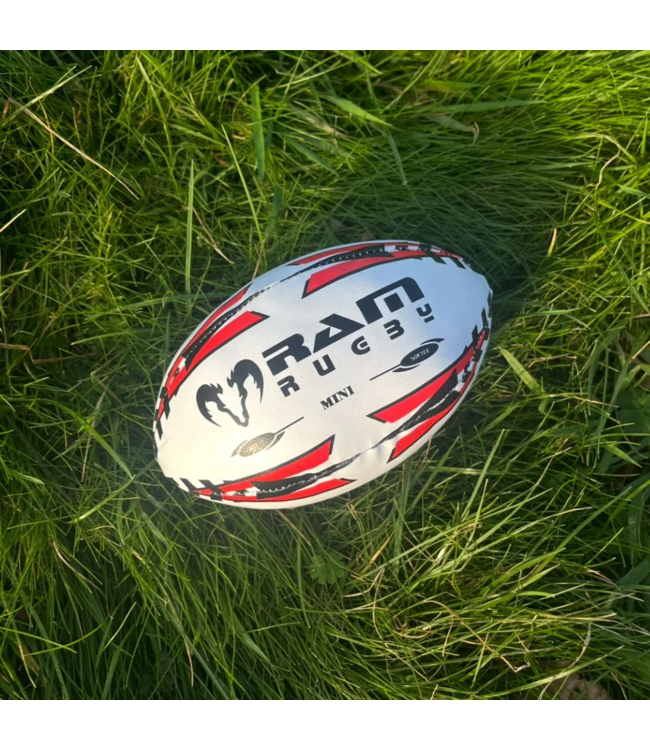 RAM Rugby Mini ballon de rugby Softee, 15 cm, taille 1