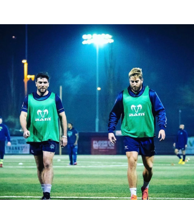 RAM Rugby Trainingsleibchen 2-seitig, 10 Stück