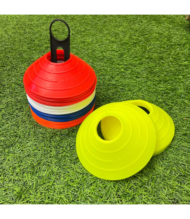 RAM Rugby 50x Markeer Pylonen / Cones / Hoedjes