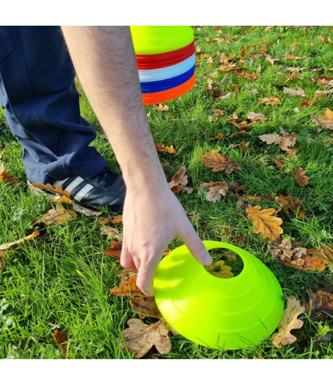 RAM Rugby 50x Markeer Pylonen / Cones / Hoedjes