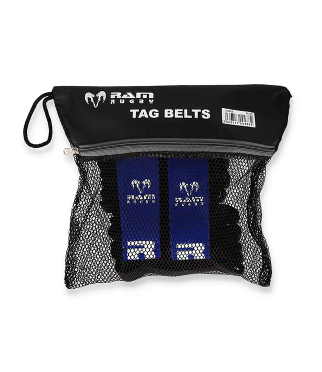 RAM Rugby Tag Rugby Riem Set Velcro - Volwassenen
