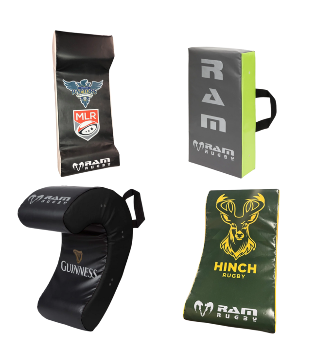 RAM Rugby Custom Tackle Bag Hit Shield - 4 bis 6 Wochen Lieferzeit