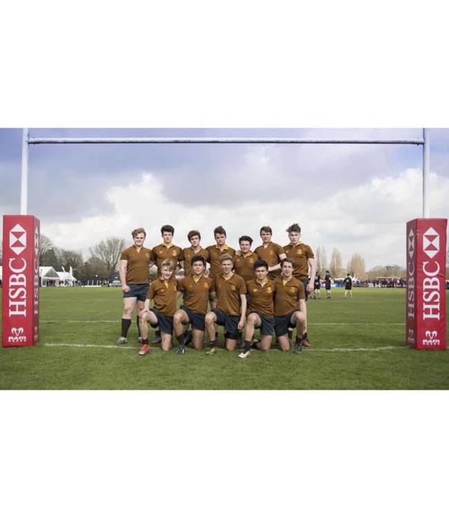 RAM Rugby Uw Logo/Embleem doelpaal Protector