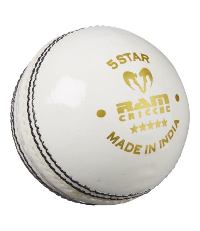 RAM Cricket Aries Cricket 5 Star Match Ball - 6 pcs