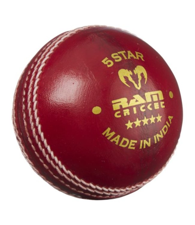 RAM Cricket Widder 5 Star Cricket Match Ball - Box von 6