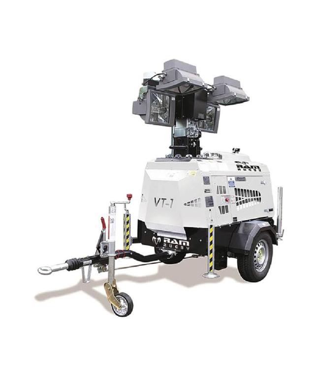 RAM Lichtmast met generator