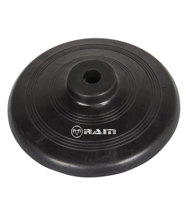 RAM Rugby Base en caoutchouc pour perches flexibles en 2 parties (avec système de ressorts)