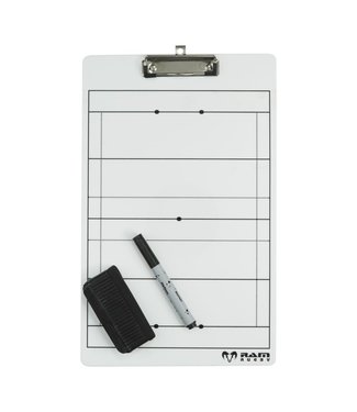 RAM Rugby Clipboard, y compris le tracé du terrain de rugby