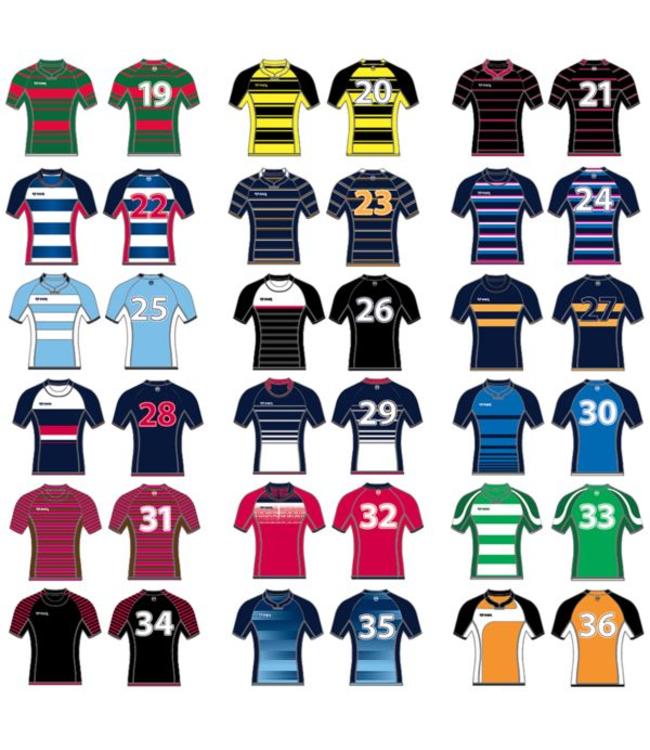 RAM Rugby Maillot de rugby Elite, aux couleurs de votre club