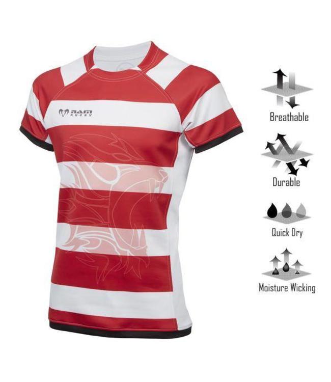 RAM Rugby Maillot de rugby Elite, aux couleurs de votre club