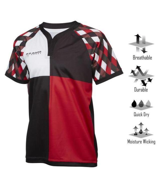 RAM Rugby V.a. 20 stuks: Club Rugby Shirt - in uw design/logo