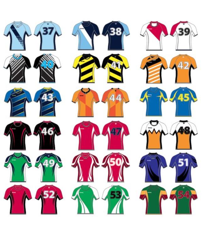 RAM Rugby 10x Dubbelzijdig draagbaar Rugby shirt, in uw design