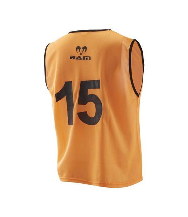 RAM Rugby Manches d'entraînement numérotées (15 pièces)