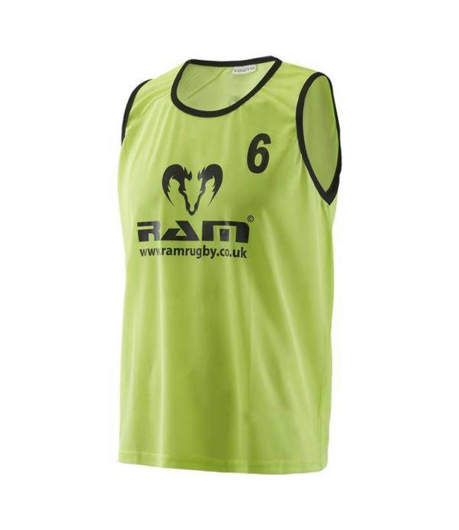 RAM Rugby Manches d'entraînement numérotées (15 pièces)