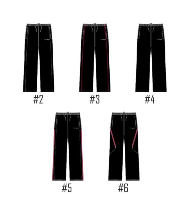 RAM Rugby à partir de 20 pièces, pantalons d'entraînement, imperméables et coupe-vent