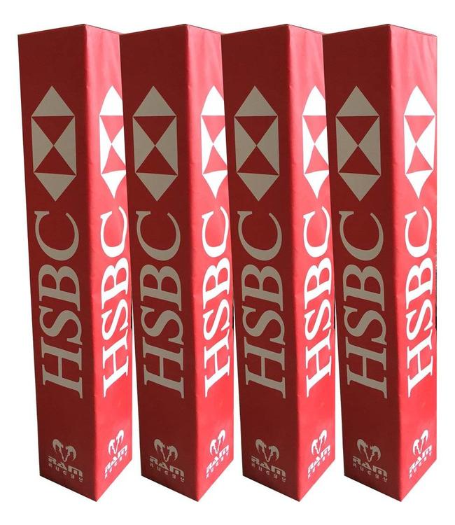 RAM Rugby Ram Rugby Pfostenschützer, Torpfosten / Post-Schutz 4x, Post Protectors