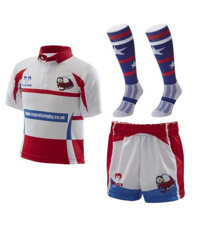 RAM Rugby Ab 25x : Mikro Rugby Spielbekleidungsset