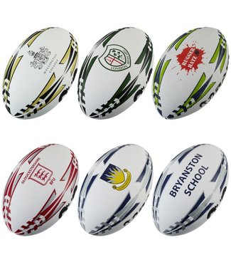 RAM Rugby Ballon de rugby avec votre logo, sponsor ou texte