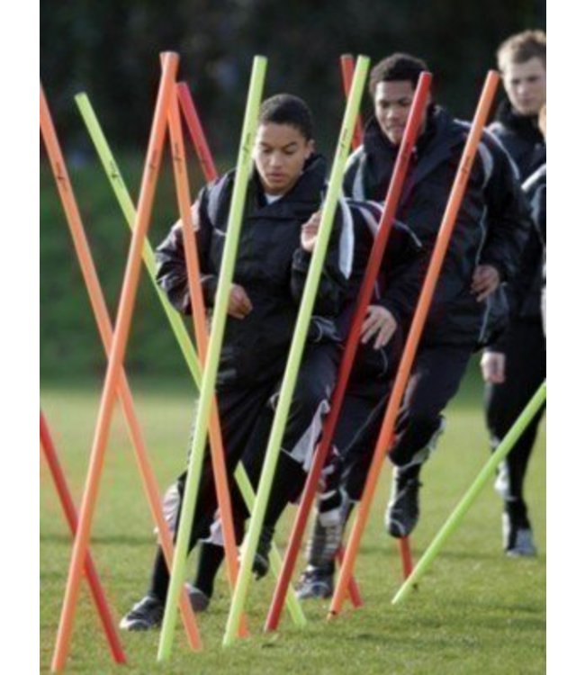 RAM Rugby 12 Standard Slalomtrainingsstangen, je 180 cm