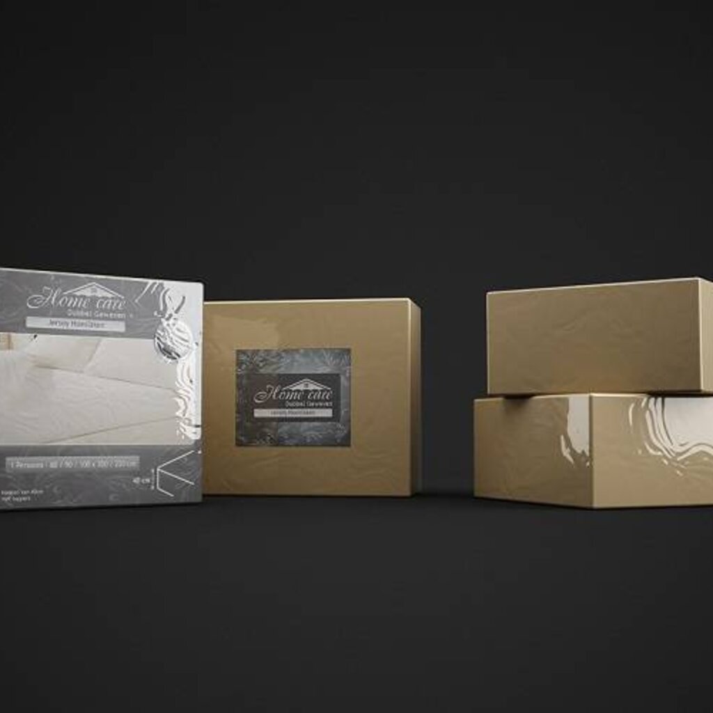 Dreamhouse Bedding Dubbel Geweven Jersey Hoeslaken Taupe