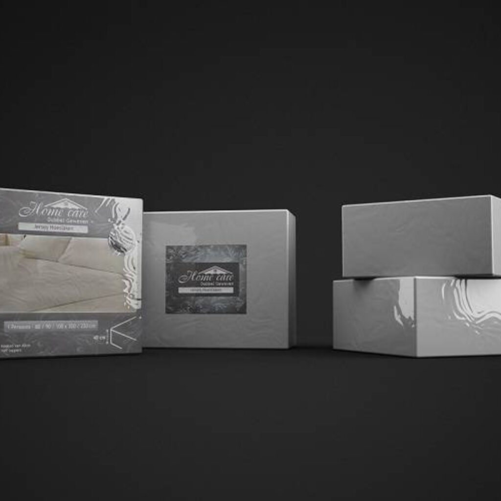 Dreamhouse Bedding Dubbel Geweven Jersey Hoeslaken Grijs