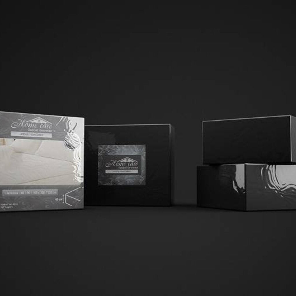 Dreamhouse Bedding Dubbel Geweven Jersey Hoeslaken - Zwart