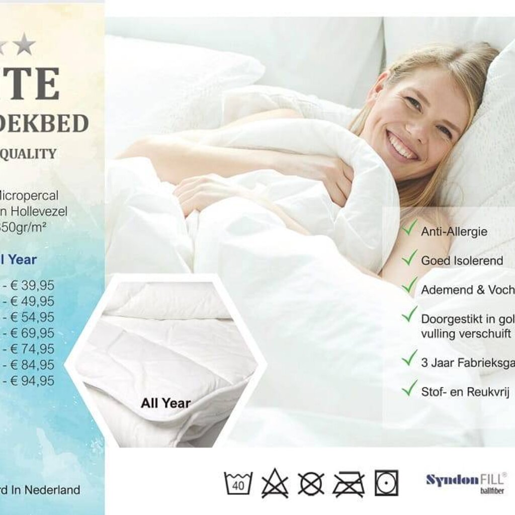 Beau Maison Dekbed - Anti-allergisch