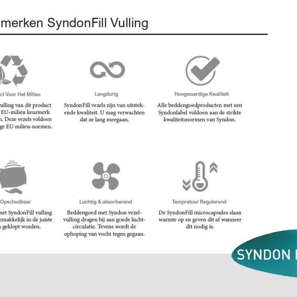 Beau Maison Orthopedisch boxkussen Mesh - Vochterugelerend