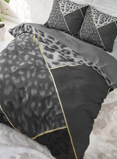 Sleeptime Pure Cotton Duvet cover Panther Vibe Anthracite