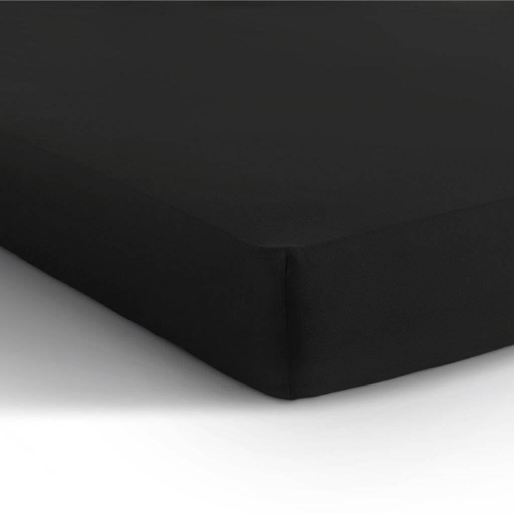 Dreamhouse Bedding Dubbel Geweven Jersey Hoeslaken - Zwart