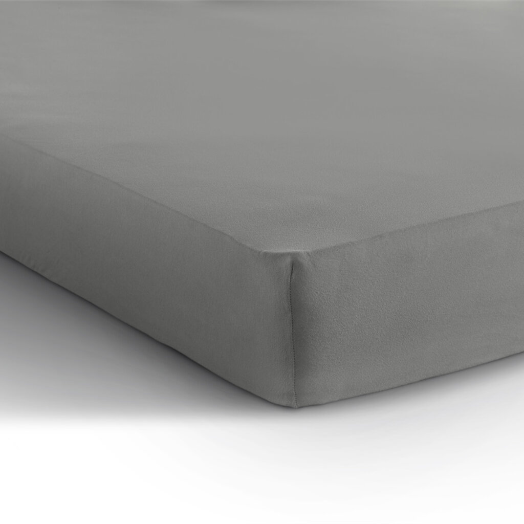 Dreamhouse Bedding Dubbel Geweven Jersey Hoeslaken Grijs