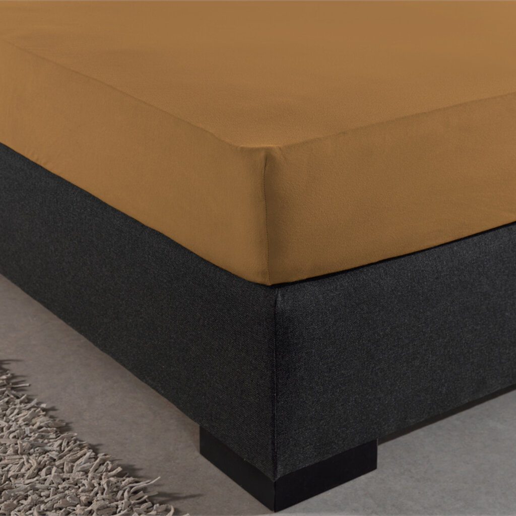 Dreamhouse Bedding Dubbel Geweven Jersey Hoeslaken Taupe