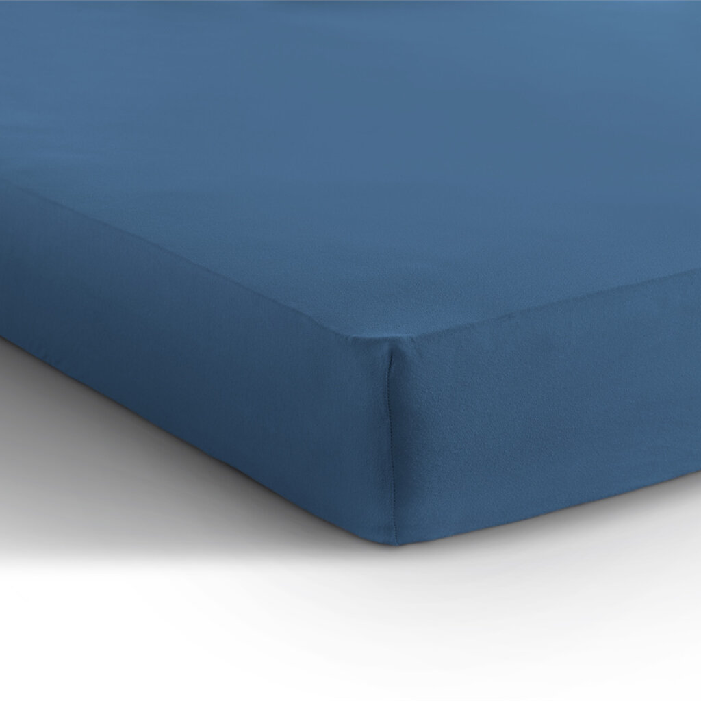 Dreamhouse Bedding Dubbel Geweven Jersey Hoeslaken Blauw
