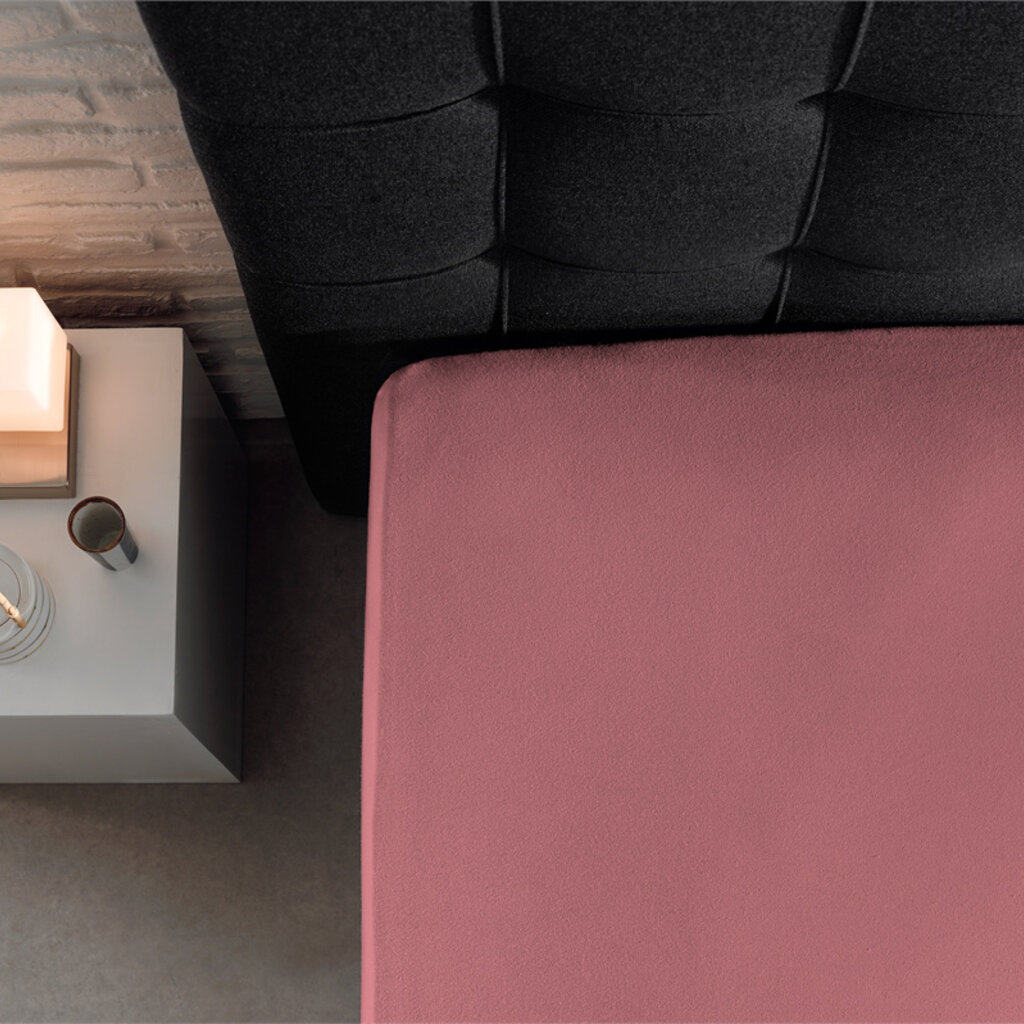 Dreamhouse Bedding Roze Hoeslaken Dubbel Geweven Jersey