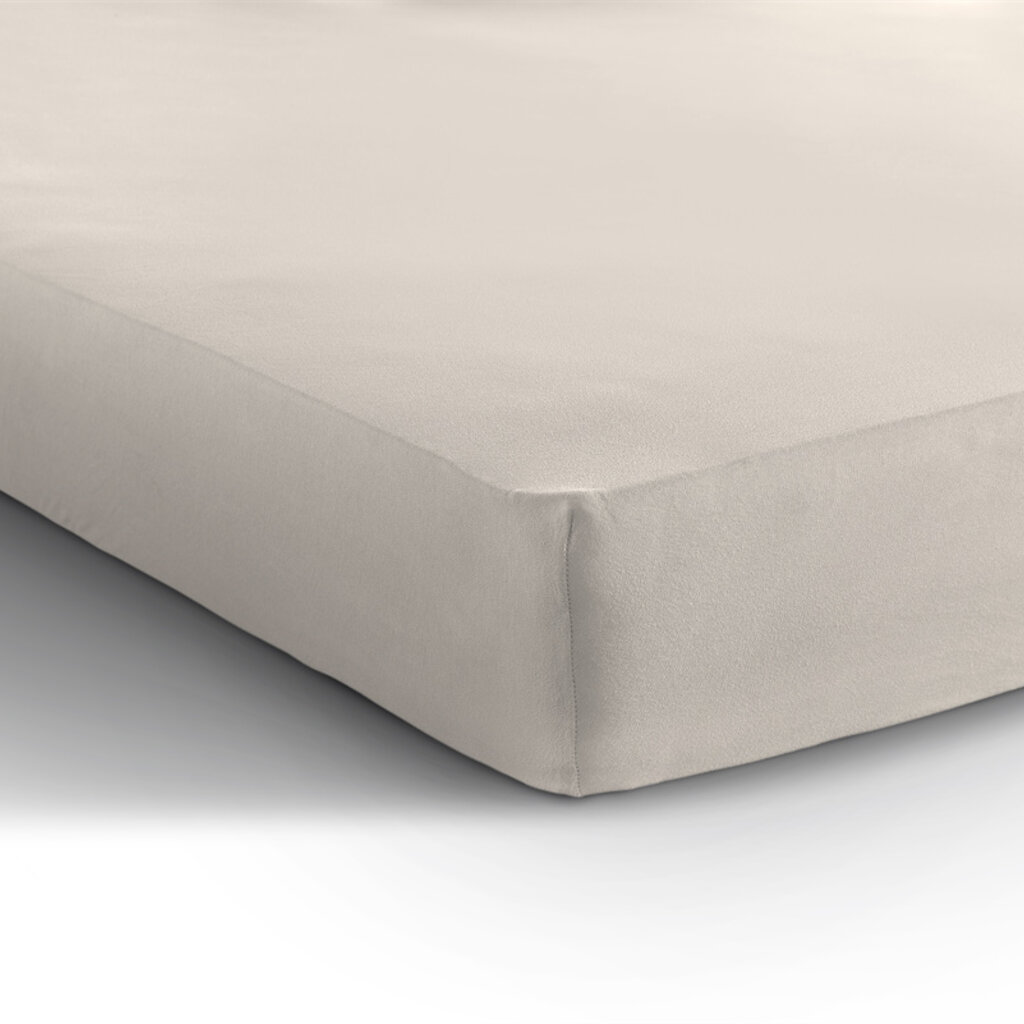 Dreamhouse Bedding Dubbel Geweven Jersey Hoeslaken Crème