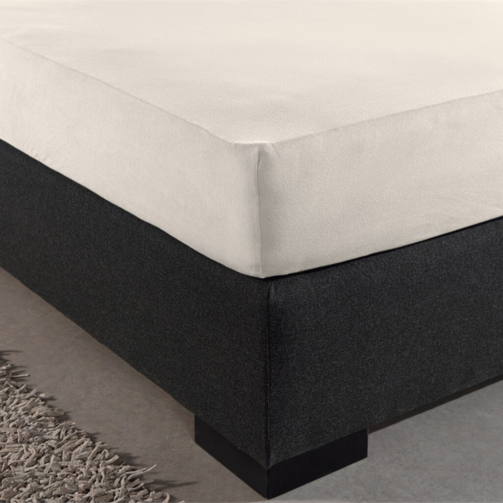 Dreamhouse Bedding Dubbel Geweven Jersey Hoeslaken Crème