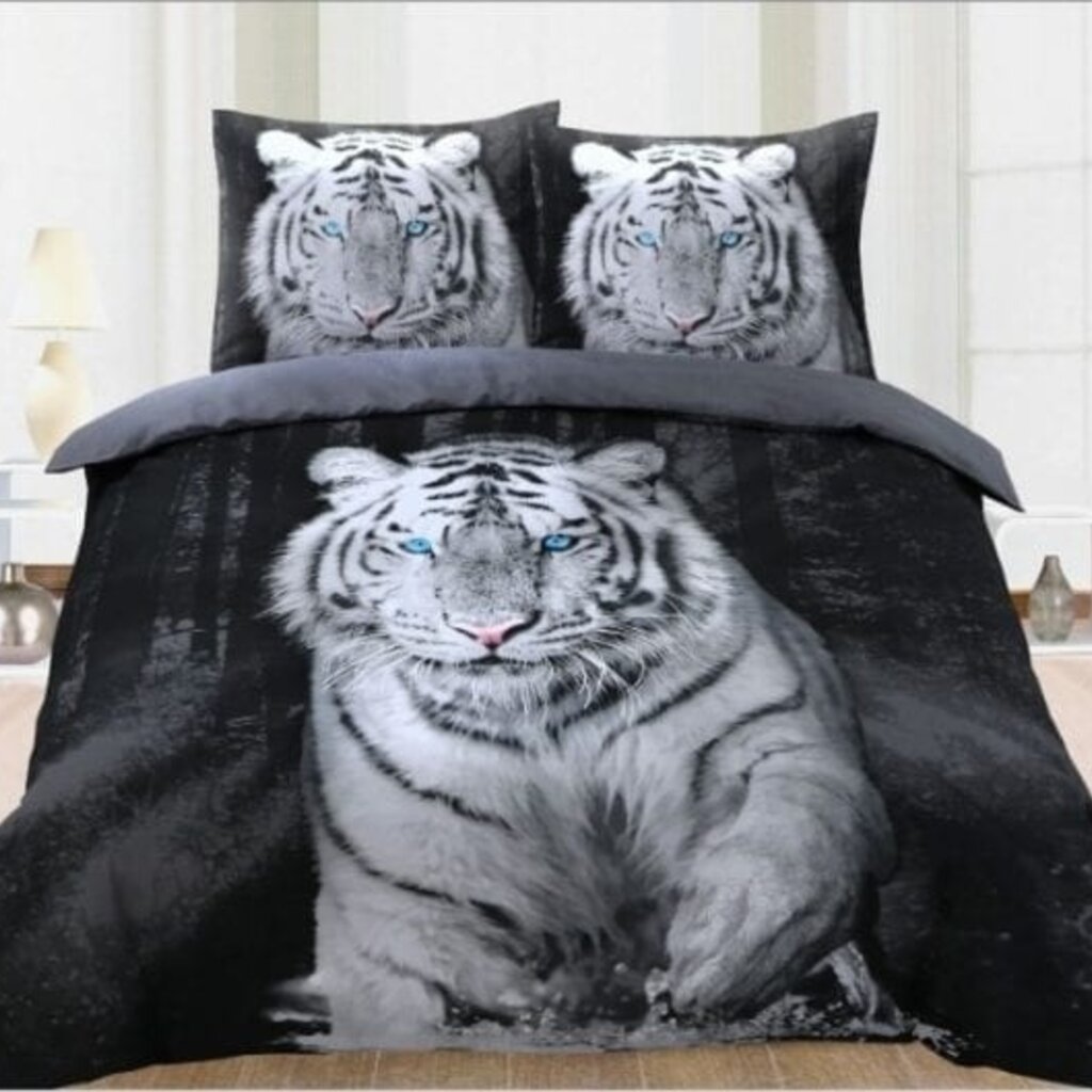 Husch Dekbedovertrek Witte Tijger